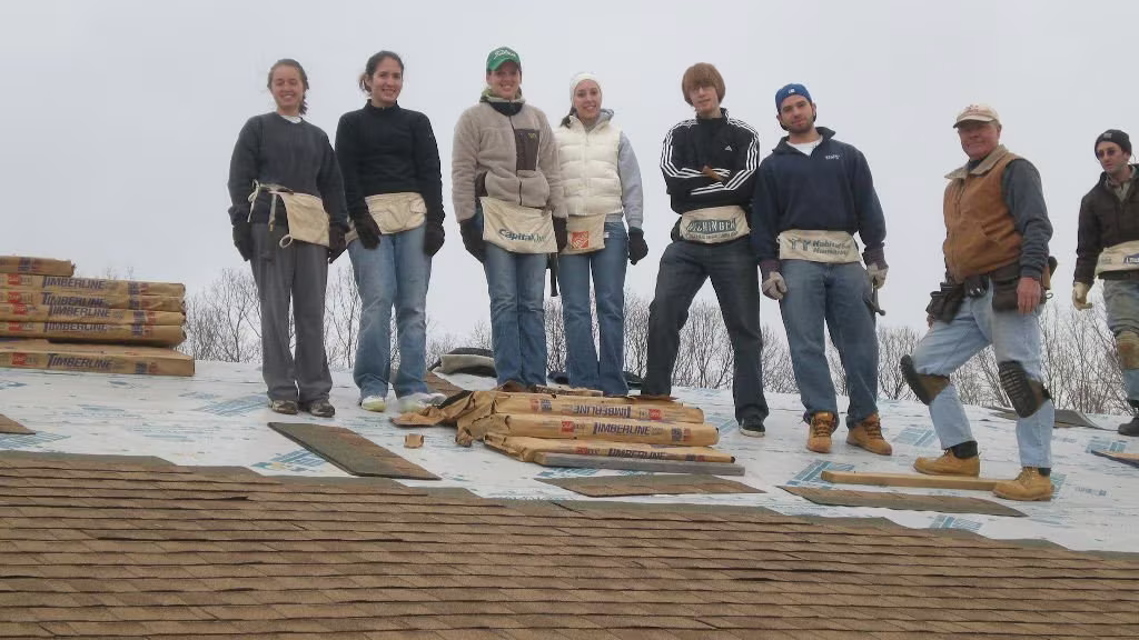 Bob with UMW roofing