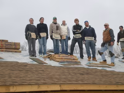 Bob with UMW roofing